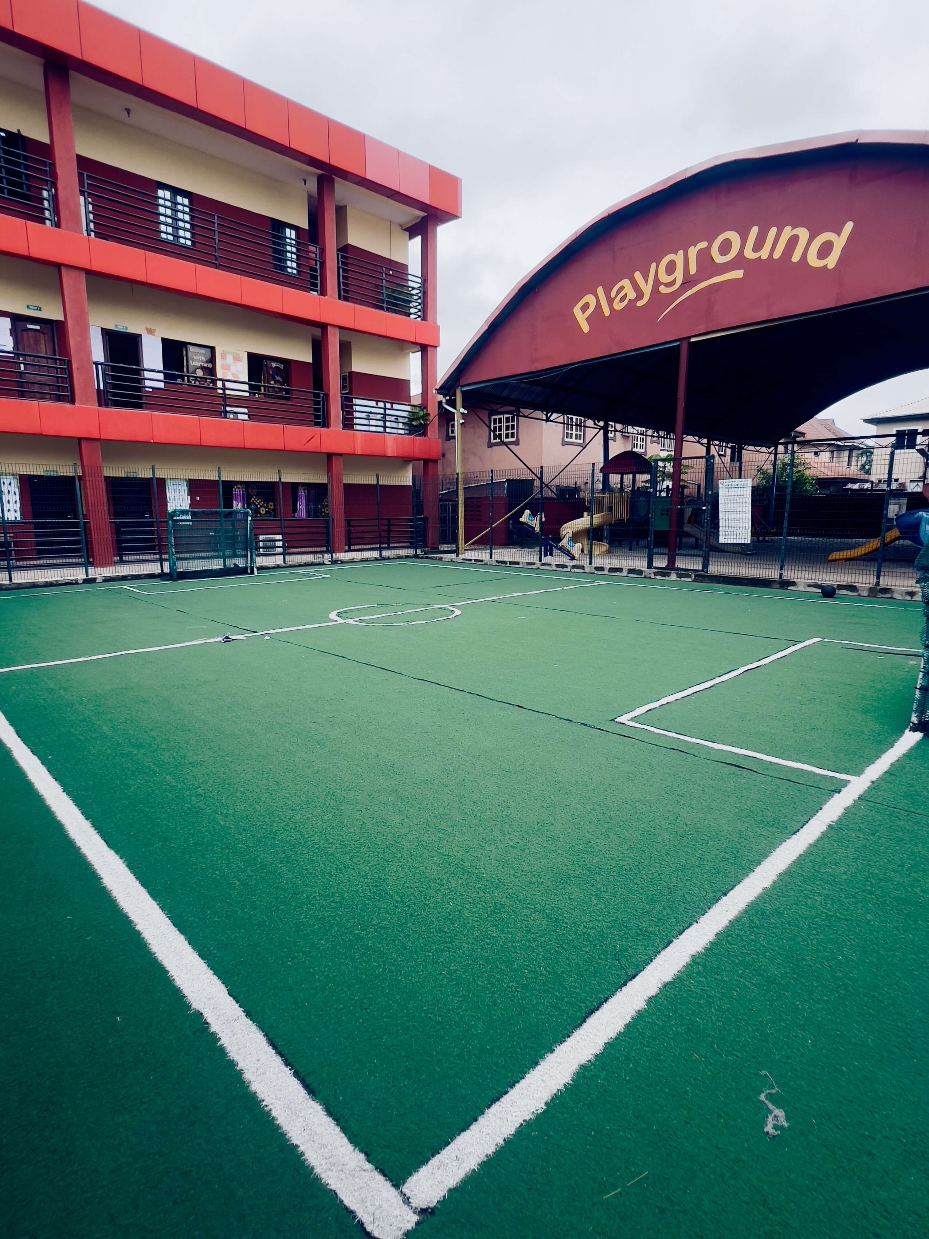 School recreational playground zone